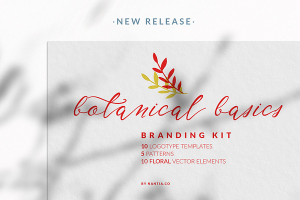 Botanical Basics Branding Kit- Logos