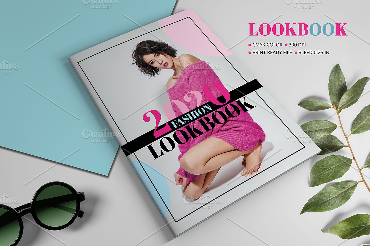 Fashion Lookbook V928 in Brochure Templates - product preview 8