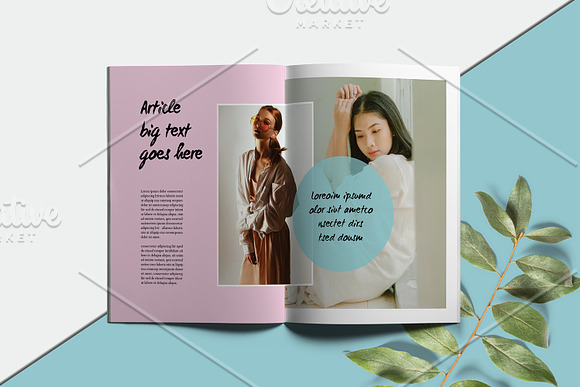 Fashion Lookbook V928 in Brochure Templates - product preview 5