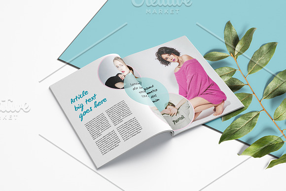 Fashion Lookbook V928 in Brochure Templates - product preview 6