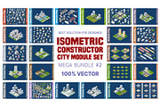 Isometric set of blocks