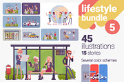 Lifestyle Illustrations Bundle Vol.5