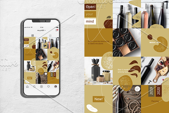 12 days of insta in Instagram Templates - product preview 3