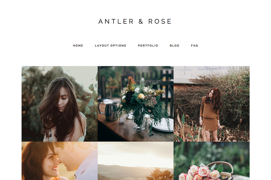 Antler & Rose Genesis Child Theme in WordPress Photography Themes - product preview 8
