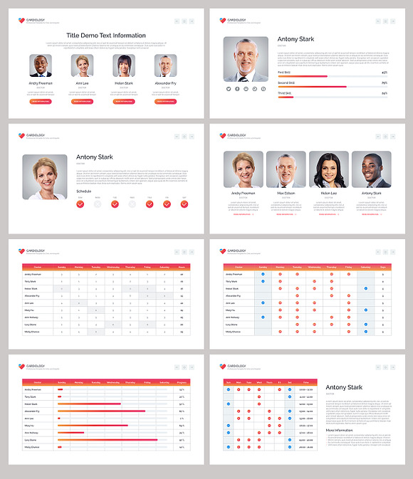 Cardiology Keynote in Keynote Templates - product preview 3