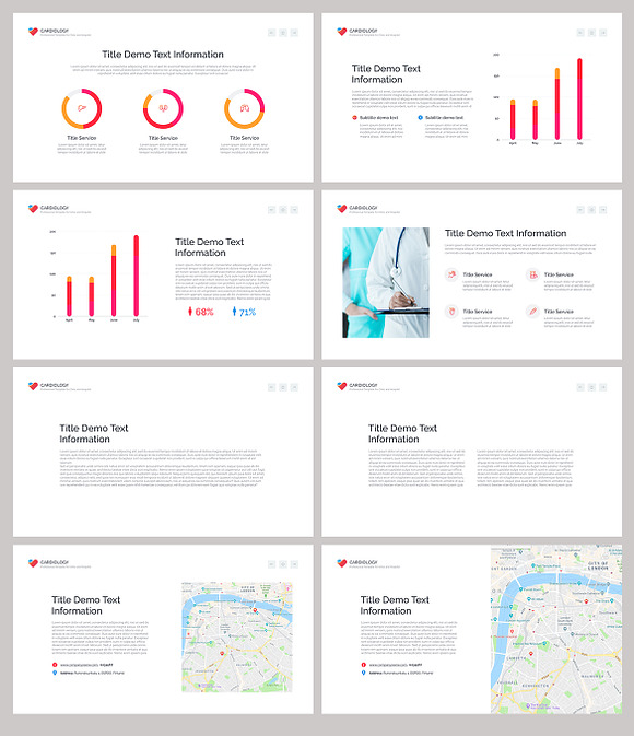Cardiology Keynote in Keynote Templates - product preview 5