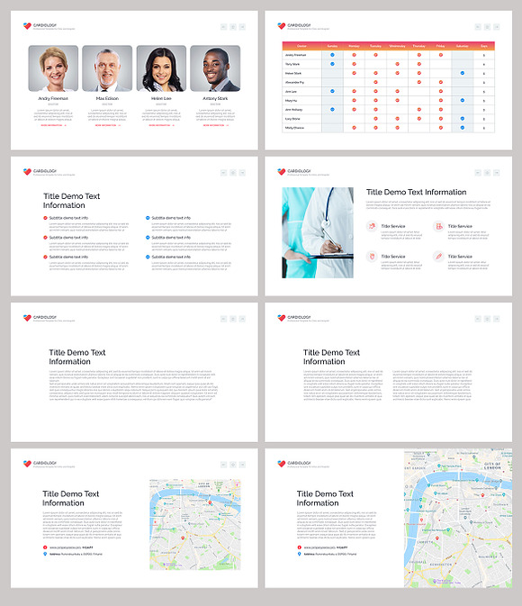 Cardiology Google Slides in Google Slides Templates - product preview 4