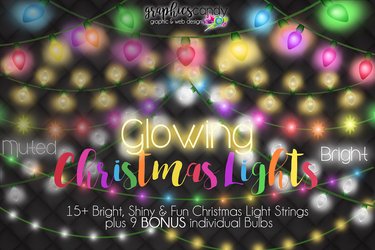 Christmas Lights in Illustrations - product preview 8