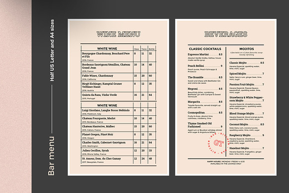 Restaurant Menu Template in Templates - product preview 2