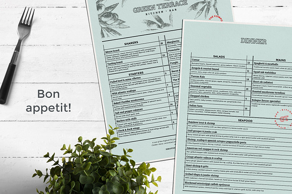 Restaurant Menu Template in Templates - product preview 4