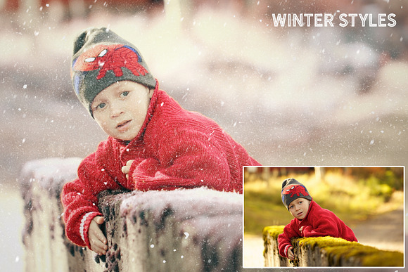 Snow and Bokeh Overlays & Brushes in Add-Ons - product preview 2