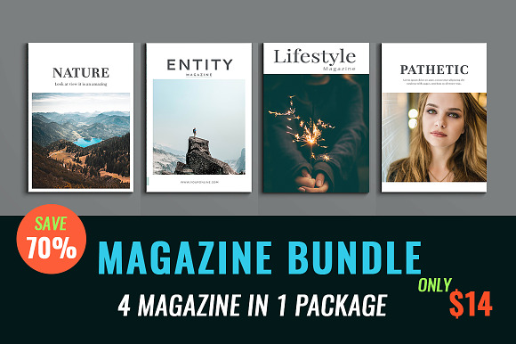Magazine Bundle in Magazine Templates - product preview 20
