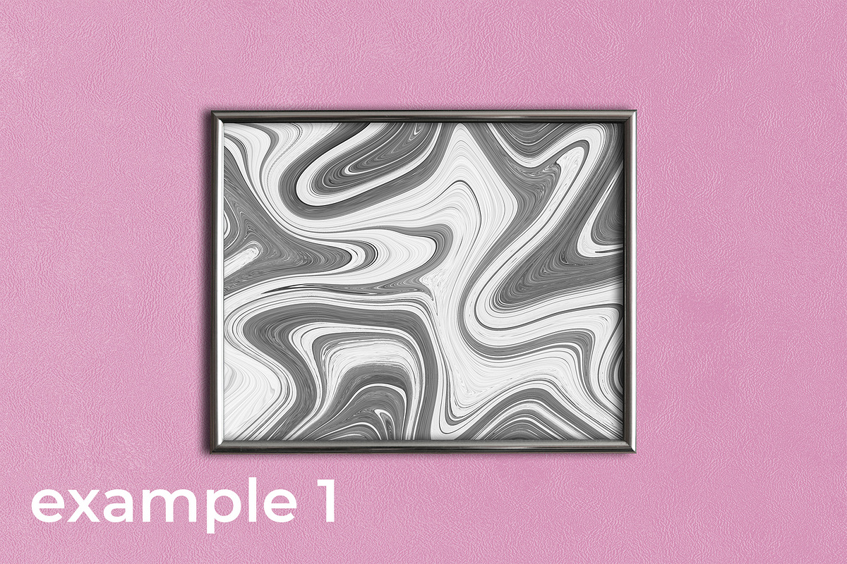 5:4 Frame Mockup Custom wall in Mockup Templates - product preview 8
