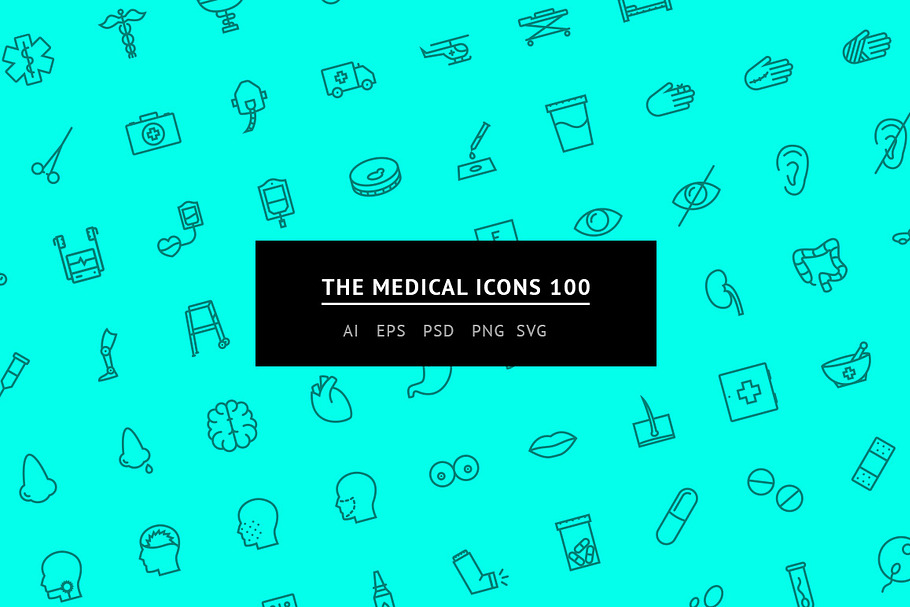 The Medical Icons 100