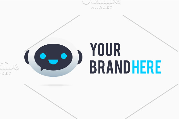 Robot Logo in Logo Templates - product preview 1