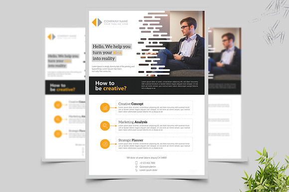Corporate Flyer in Flyer Templates - product preview 6