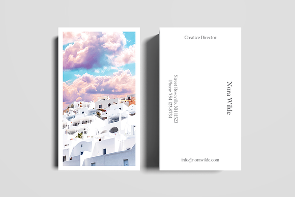 Another Life Business Card Template in Business Card Templates - product preview 1