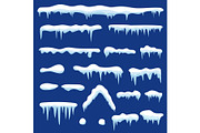 Icicles set on site menu bar and