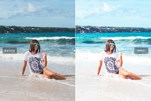 Bounty Beach Lightroom Presets Pack in Add-Ons - product preview 4
