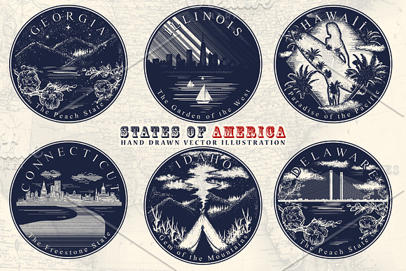 States of America in Graphics - product preview 3