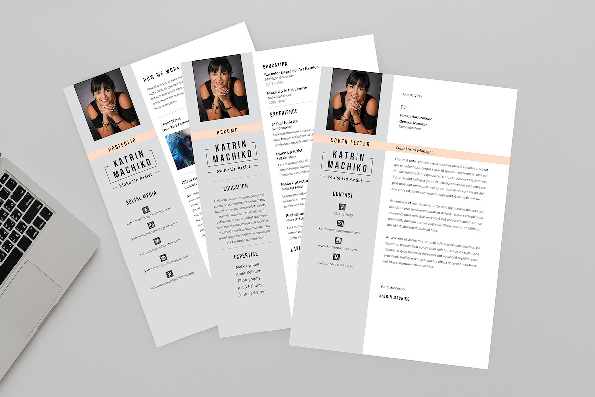 Make up Artist Resume Designer in Resume Templates - product preview 8