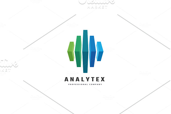 Analytic Financial Logo in Logo Templates - product preview 2