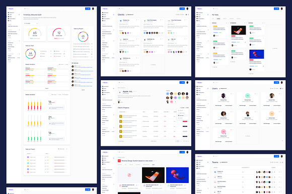 TREVA UI Kit & Design System in UI Kits and Libraries - product preview 4