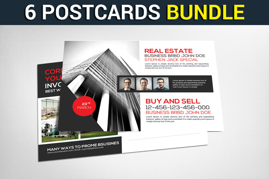 Multipurpose Business Postcards