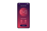 Data smart switch app interface