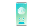 Data smart switch app interface