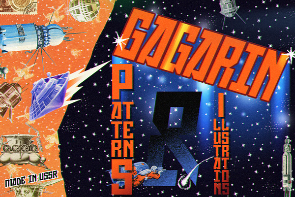 Gagarin - Patterns & Illustrations