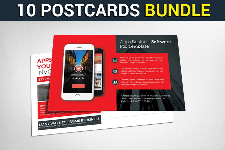 10 Multipurpose Business Postcards