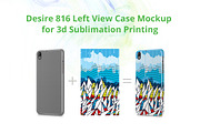 Desire 816 3d Case Design Mock-up