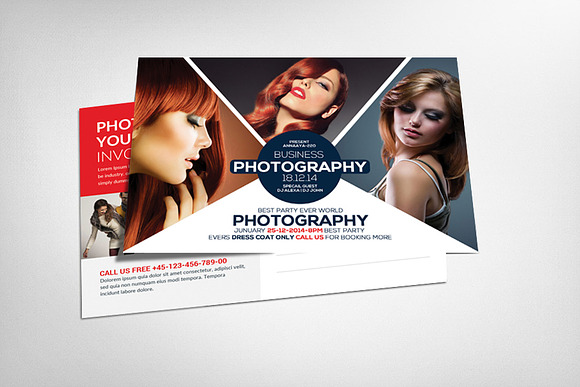 10 Business Postcard Bundle Template in Postcard Templates - product preview 3