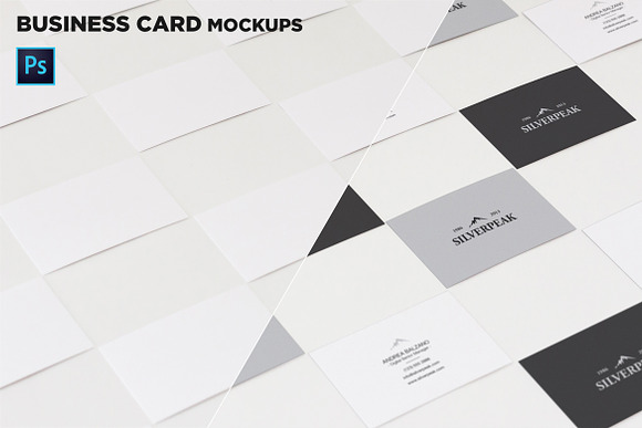 Business Cards Mockup in Branding Mockups - product preview 5