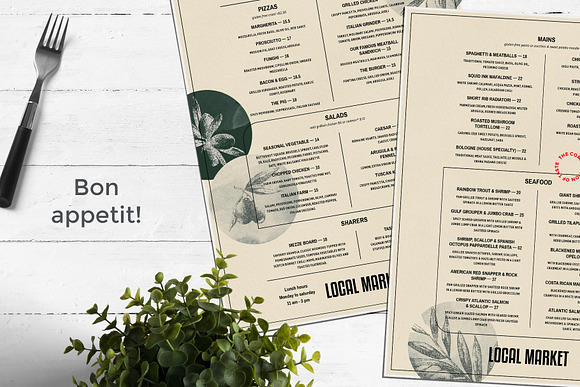 Restaurant Menu in Templates - product preview 3
