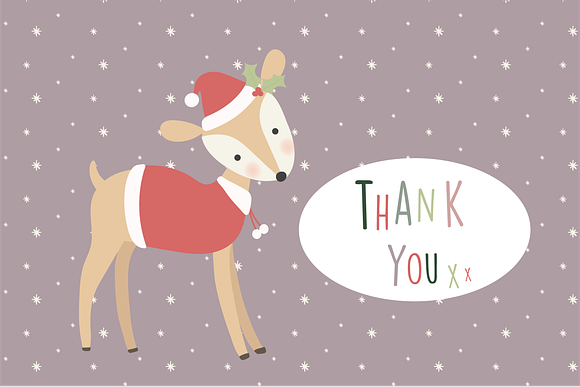 Merry Christmas Deer in Illustrations - product preview 2