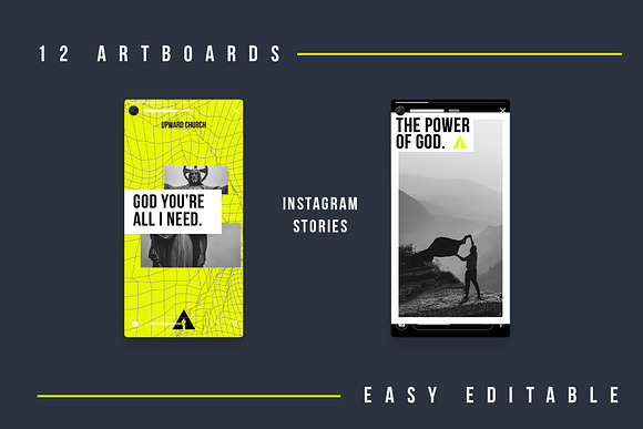 Upward | Social Media Pack in Instagram Templates - product preview 5