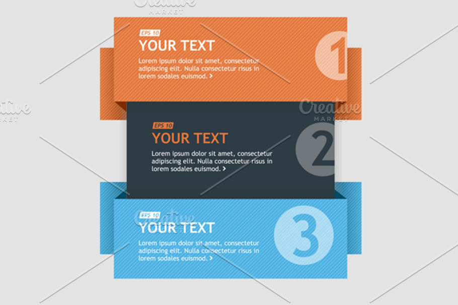 Infographics Options Banner. Vector in Illustrations - product preview 8