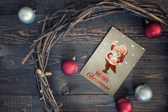 Christmas greeting card - n° 3 in Card Templates - product preview 2