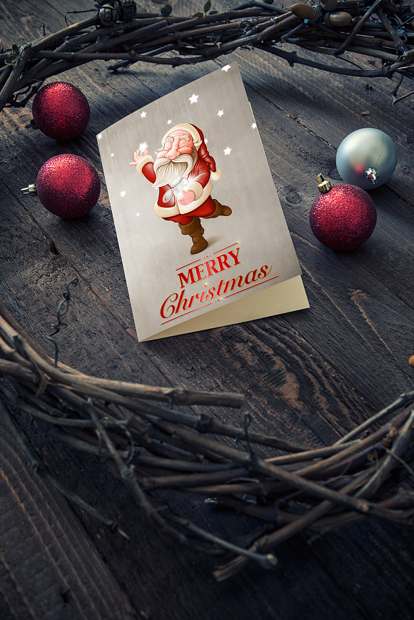 Christmas greeting card - n° 3 in Card Templates - product preview 3