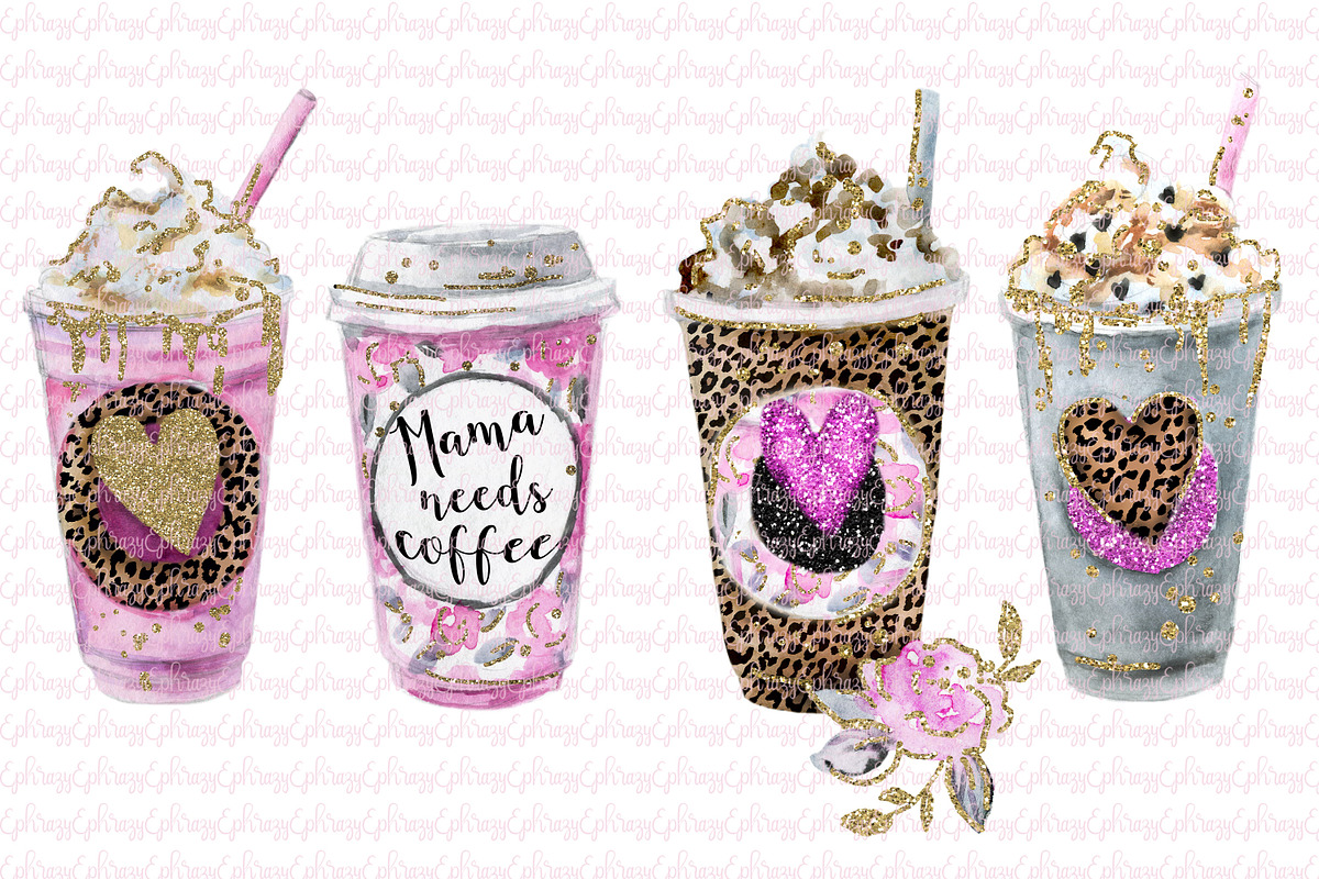 Coffee love. Sublimation design in Illustrations - product preview 8