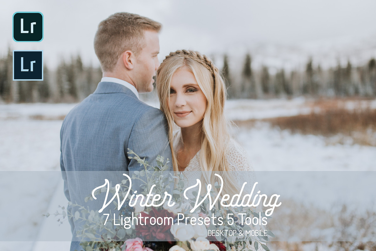 Winter Wedding Lightroom Presets in Add-Ons - product preview 8