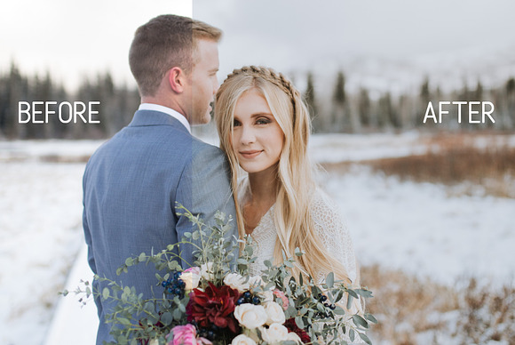 Winter Wedding Lightroom Presets in Add-Ons - product preview 1
