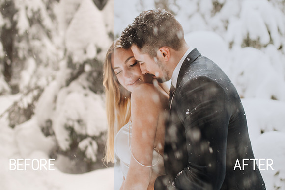 Winter Wedding Lightroom Presets in Add-Ons - product preview 3