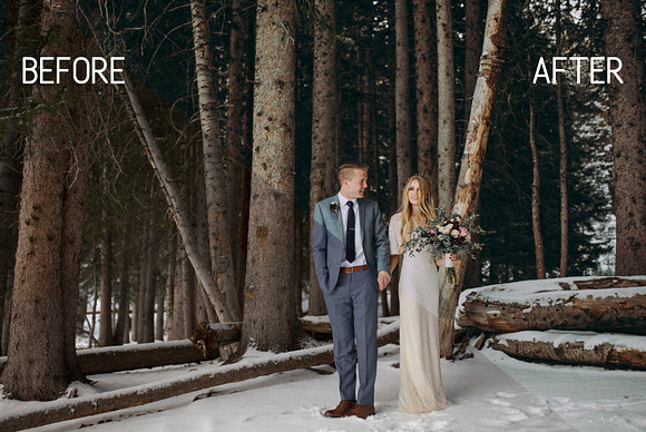 Winter Wedding Lightroom Presets in Add-Ons - product preview 5