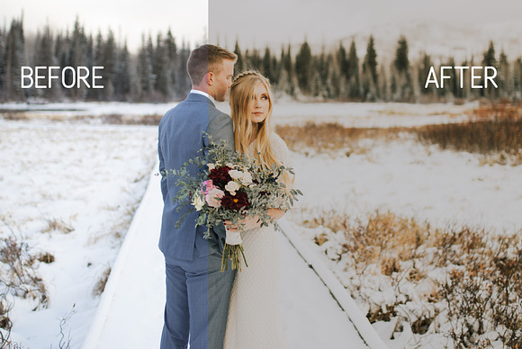 Winter Wedding Lightroom Presets in Add-Ons - product preview 6