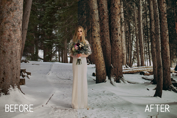 Winter Wedding Lightroom Presets in Add-Ons - product preview 7