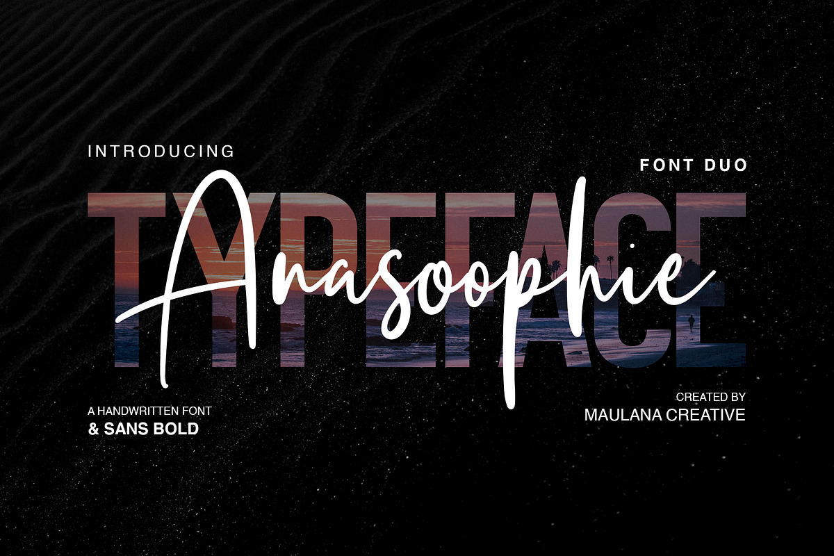 Anasoophie Typeface in Display Fonts - product preview 8