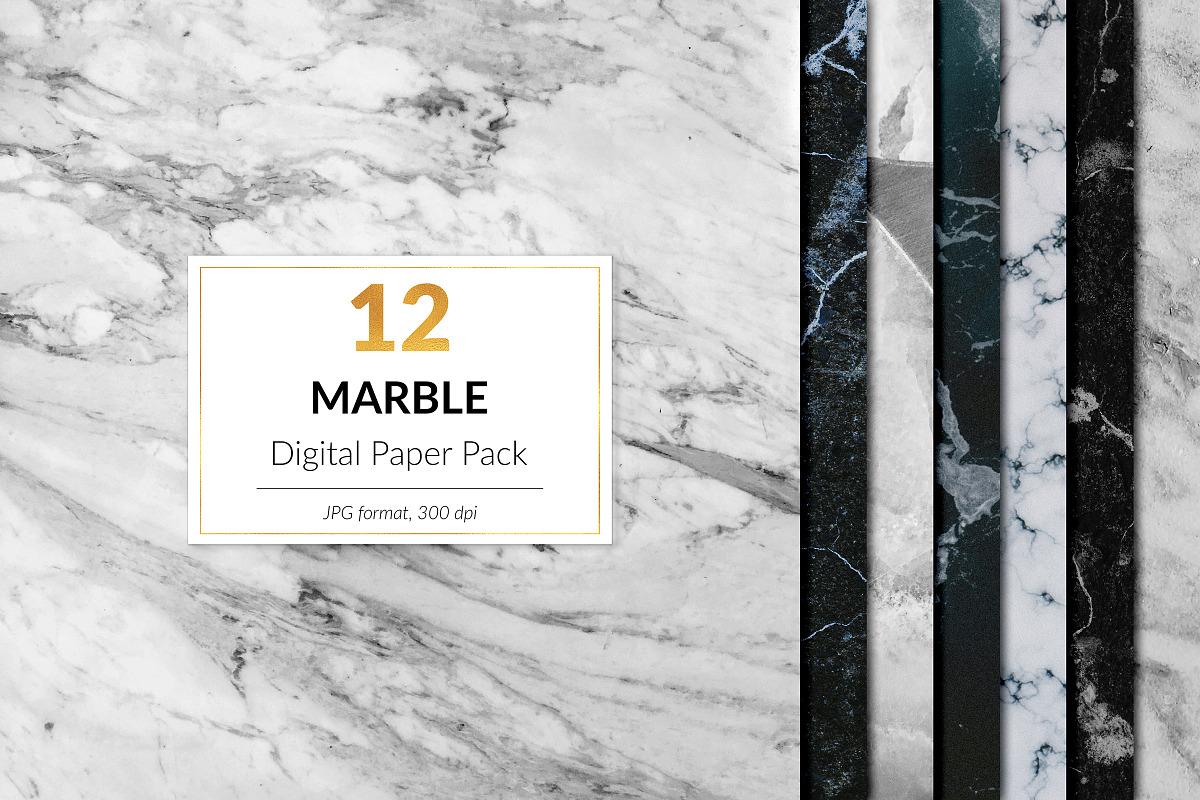 Black And White Marble in Graphics - product preview 8